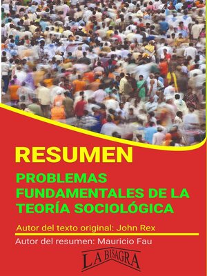 cover image of Resumen de Problemas Fundamentales de la Teoría Sociológica